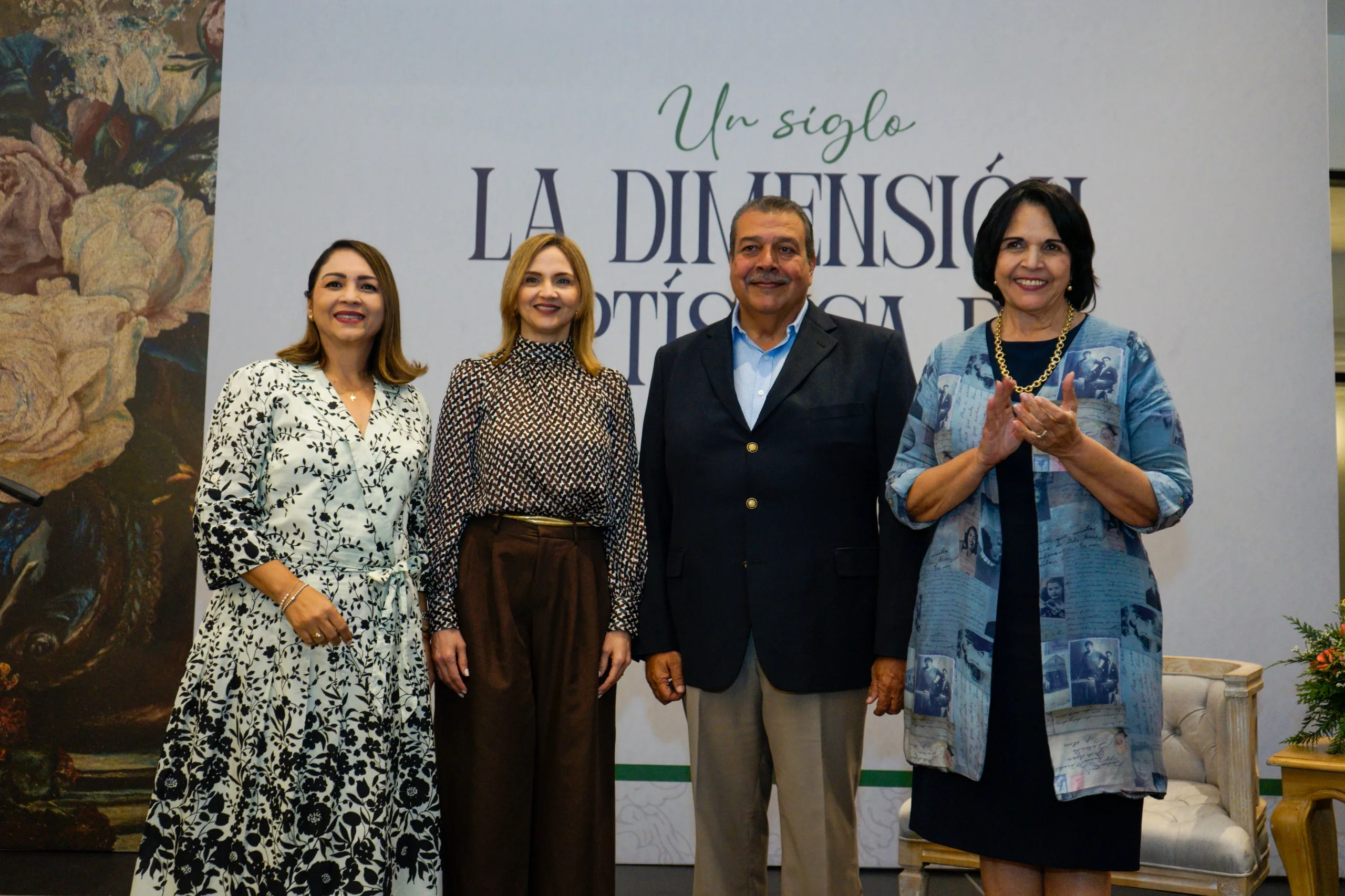 Gladialisa Peralta, Karina Souffront, Manuel Tavárez y Minou Tavárez