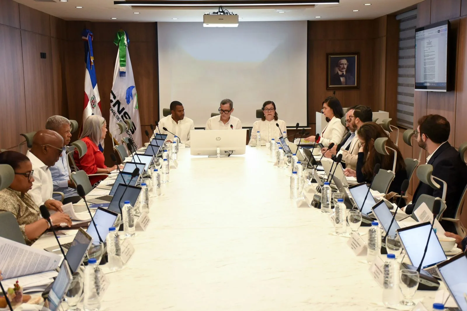 Reunión del Consejo Nacional de Seguridad Social