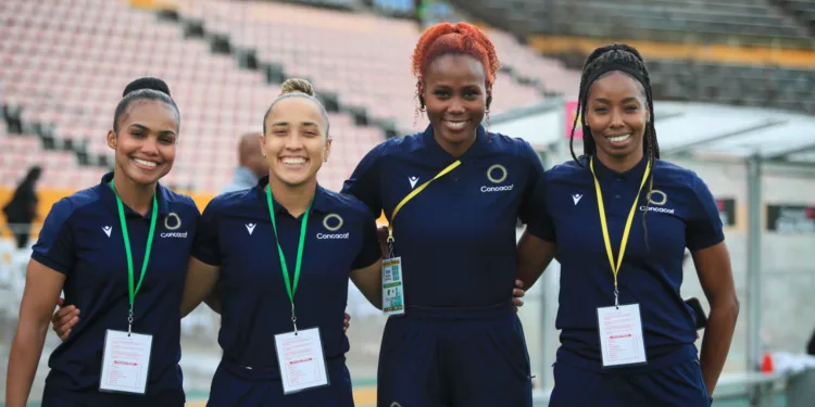 Arbitraje dominicano femenino destacó en la ventana fifa de abril 2026