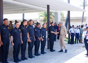 Migración incorpora 185 aspirantes a agentes de reacción rápida para el norte