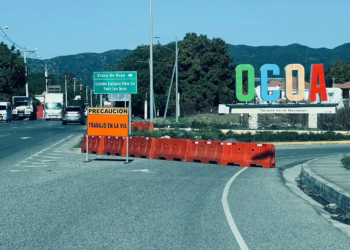 Digesett dispone cierre total en vía hacia san josé de ocoa por derrumbe