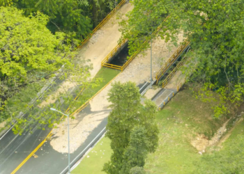 Lluvias provocan derrumbe de pared en propiedad de la embajada de ee. Uu. En santo domingo