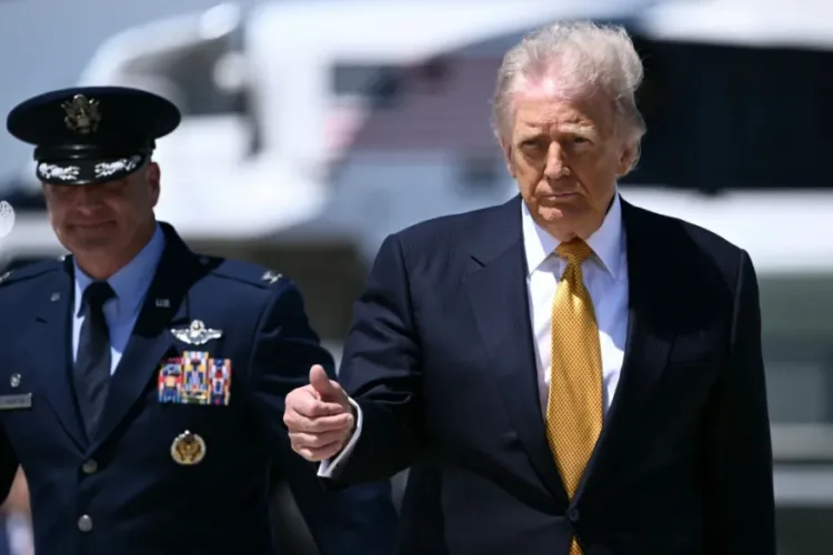 Trump se dirige a china para ver a xi, con irán como telón de fondo