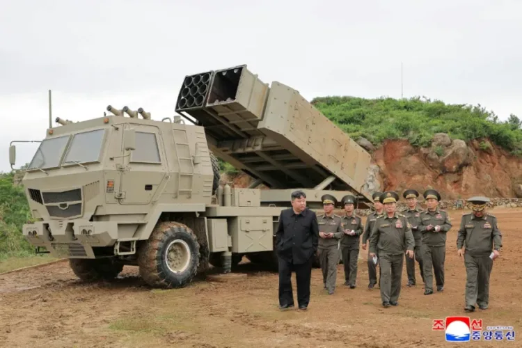 Corea del norte prueba un nuevo sistema de lanzamiento de misiles