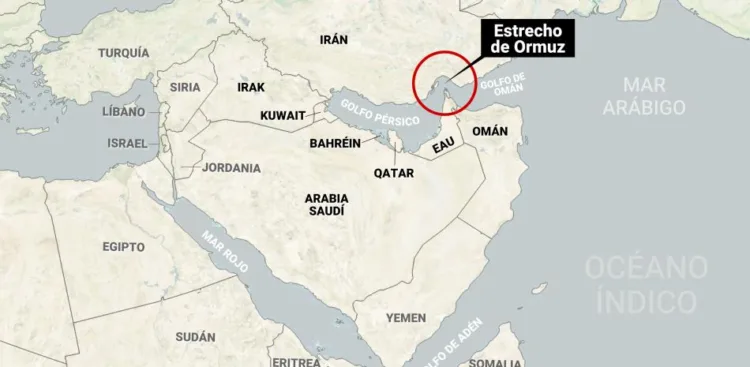 Irán permite el paso de buques chinos por el estrecho de ormuz tras acuerdo