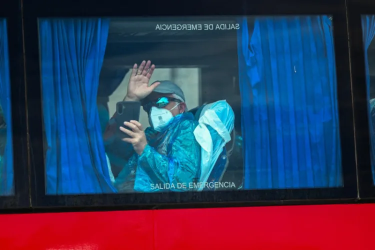 Ee. Uu. Confirma "positivo leve" de hantavirus en repatriados