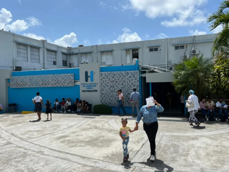 Niños con gripe y diarrea siguen llegando al hospital robert reid cabral