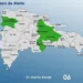 Coe mantiene seis provincias en alerta verde por incidencia de vaguada