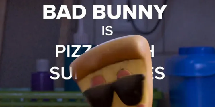 Bad bunny dará voz a un pedazo de pizza con gafas en 'toy story 5'