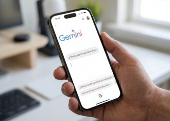 Google renueva gemini en ios con diseño semitransparente