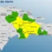 Coe eleva a 7 provincias en alerta amarilla y 5 en verde