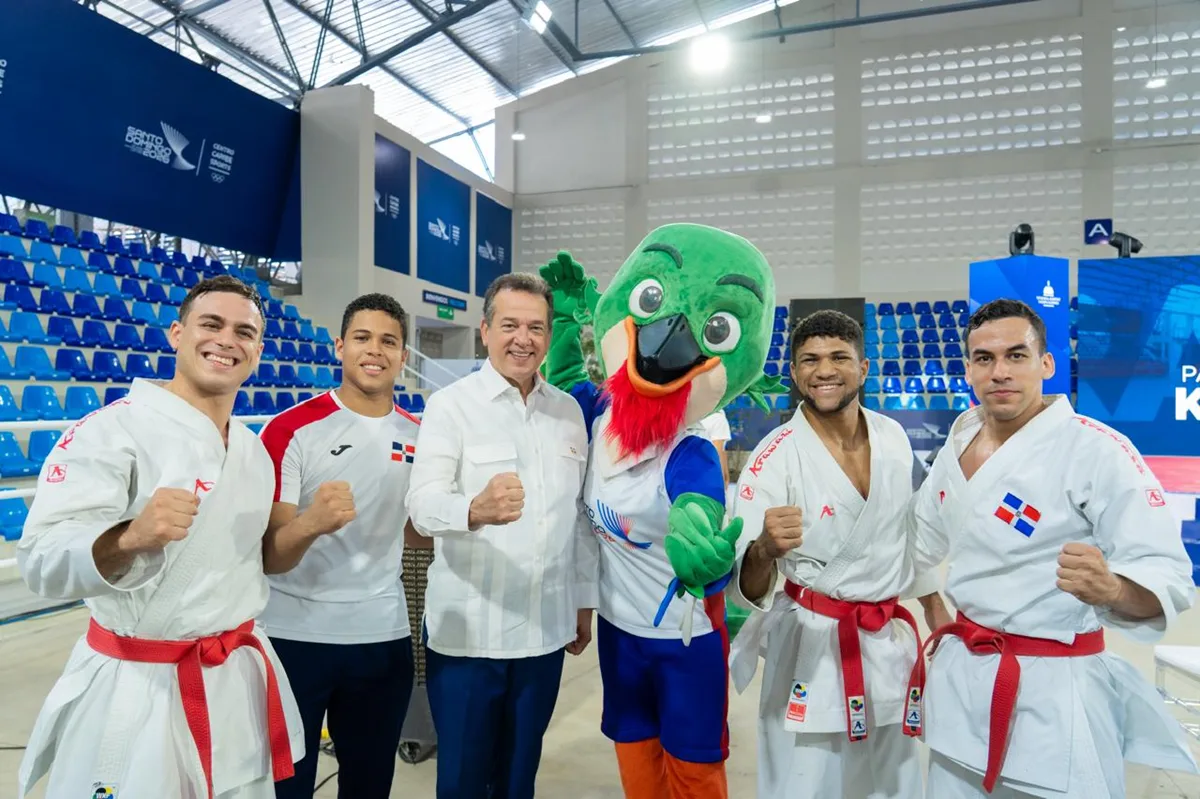 Mivhed entrega pabellón de karate para juegos santo domingo 2026