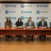 De izquierda a derecha, los señores adriana del conte, carmina peña, wara gonzález, christopher paniagua, josé mármol y mariel bera.