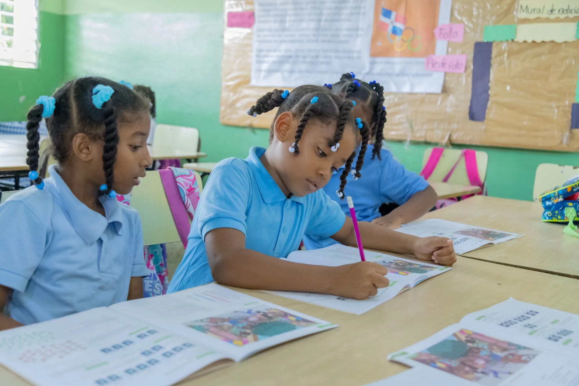 Con base muestra mejoras en la alfabetización y matemáticas en aulas dominicanas