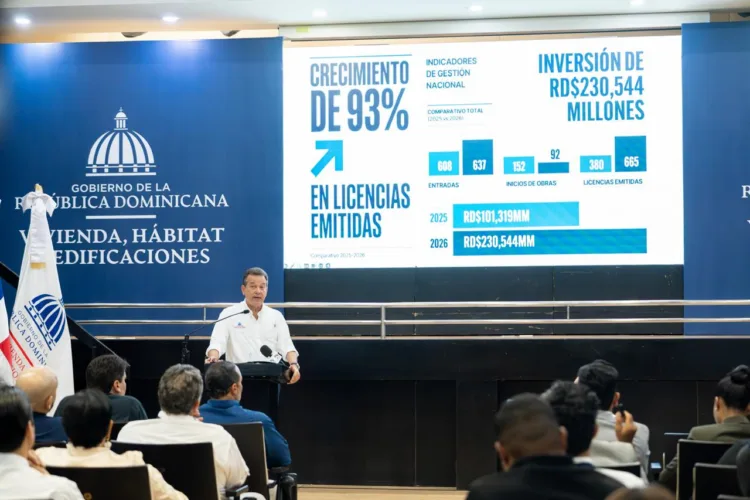 Licencias de construcción del mivhed crecen 93% en el primer cuatrimestre de 2026