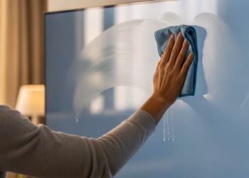 Cómo limpiar la pantalla de tu smart tv de forma segura y qué productos evitar
