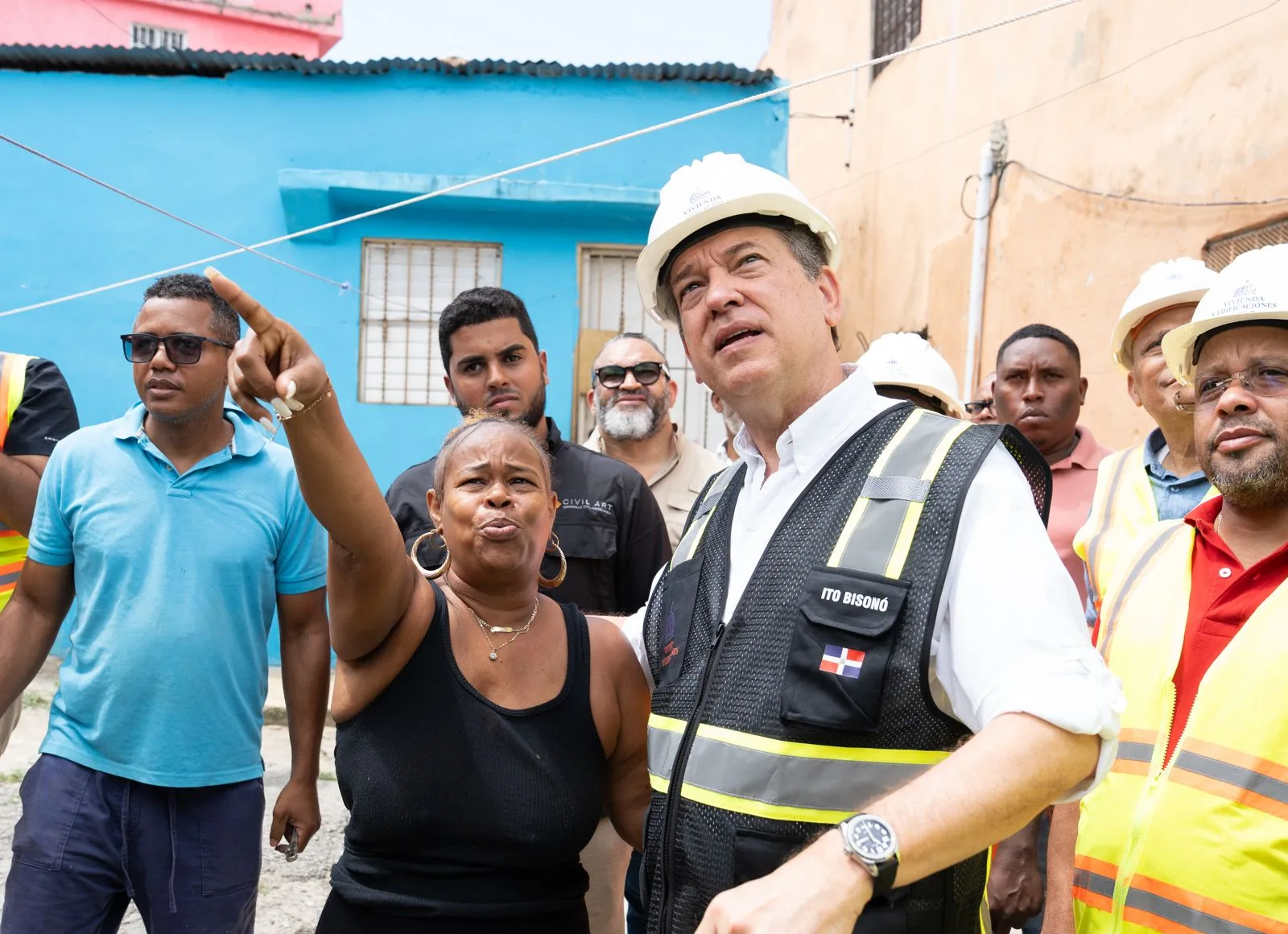 Mivhed inicia intervención de viviendas en el sector 27 de febrero