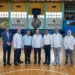 Franklin soriano, césar heredia guerra, leo corporán, leonardo aguilera, vladimir d’oré, josé domínguez y nandy rivas (foto: banreservas)