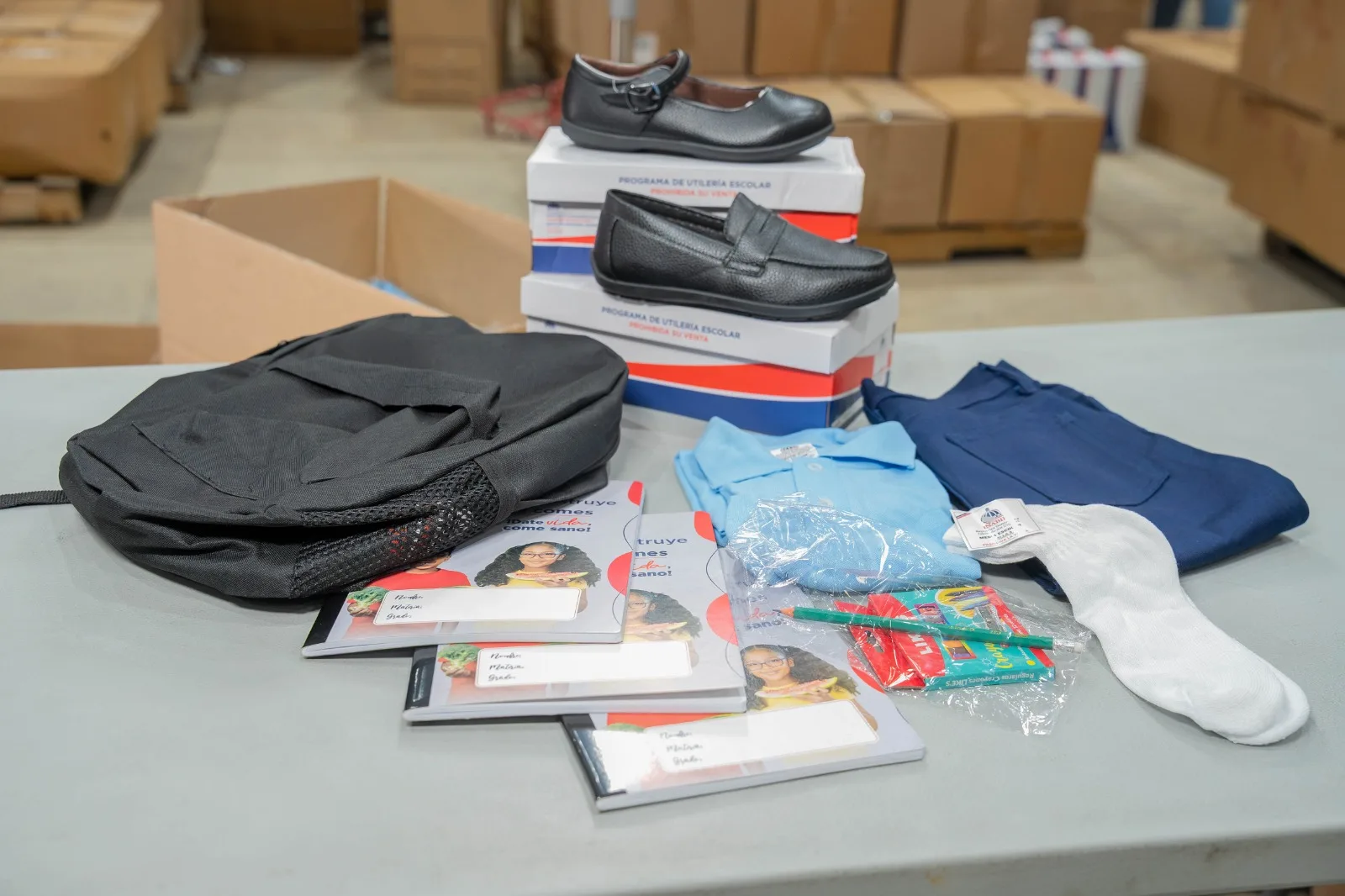 Inabie inicia distribución de útiles para 1. 8 millones de estudiantes