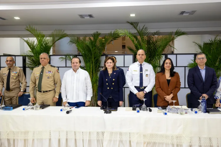 Vicepresidenta raquel peña encabeza reunión de seguimiento al plan de seguridad ciudadana