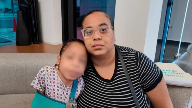 Madre de niña con neurofibromatosis solicita ayuda para costear tratamiento