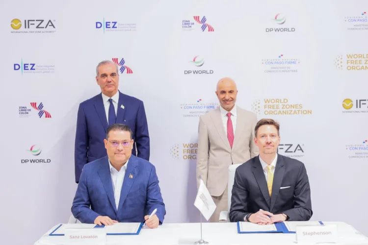 Gobierno dominicano y wfzo firman memorando para promover inversiones en zonas francas