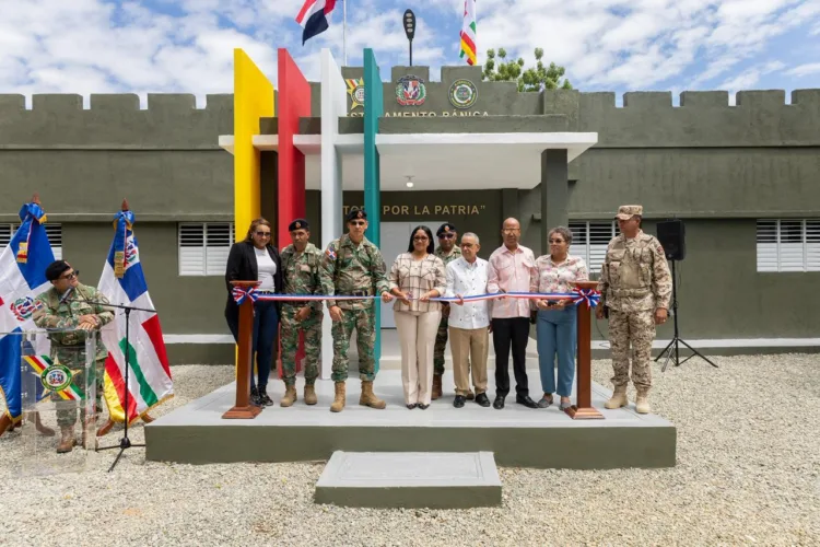 Ejército remodela destacamento en bánica para fortalecer la seguridad fronteriza