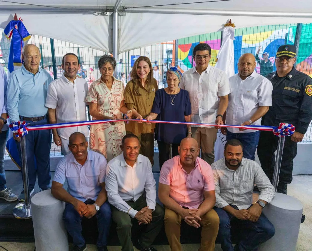 Carolina inaugura parque villa consuelo y entrega entorno más seguro