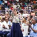 Raquel peña encabeza multitudinario encuentro con más de 5,000 madres en barahona