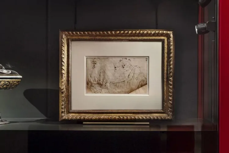 Descubren en amberes un dibujo y manuscrito olvidados de rubens
