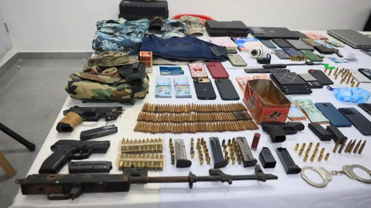 Operación clave: desmantelan red transnacional de tráfico de armas