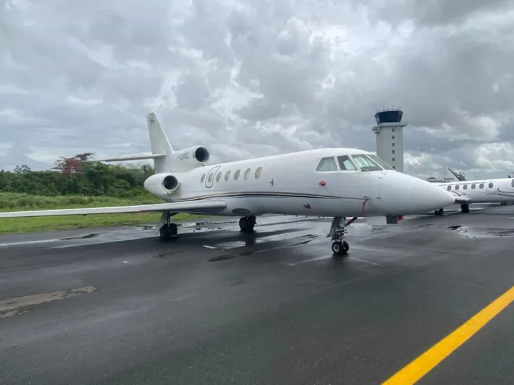 Avión de "air cocaine" queda fuera de subasta por falta de interés