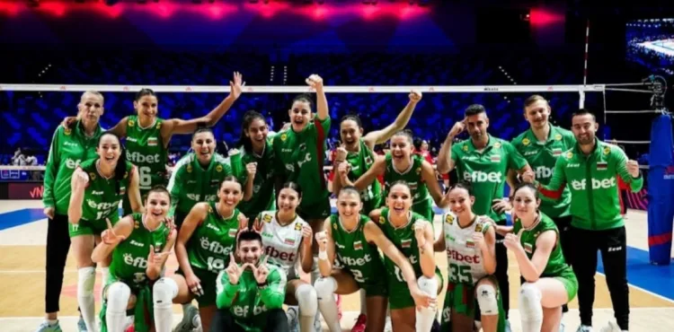 Bulgaria derrota 3-0 a las reinas del caribe en la liga de naciones