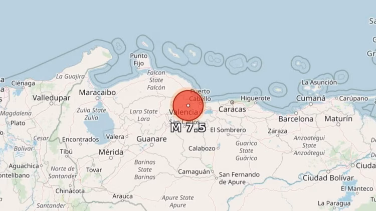 Doblete sísmico en venezuela: evento principal alcanzó magnitud de 7. 5