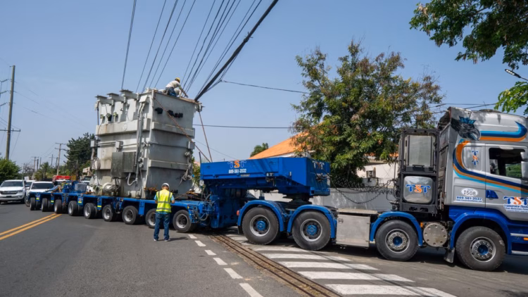 Eted trasladará autotransformador móvil desde itabo hacia subestación boca chica este sábado
