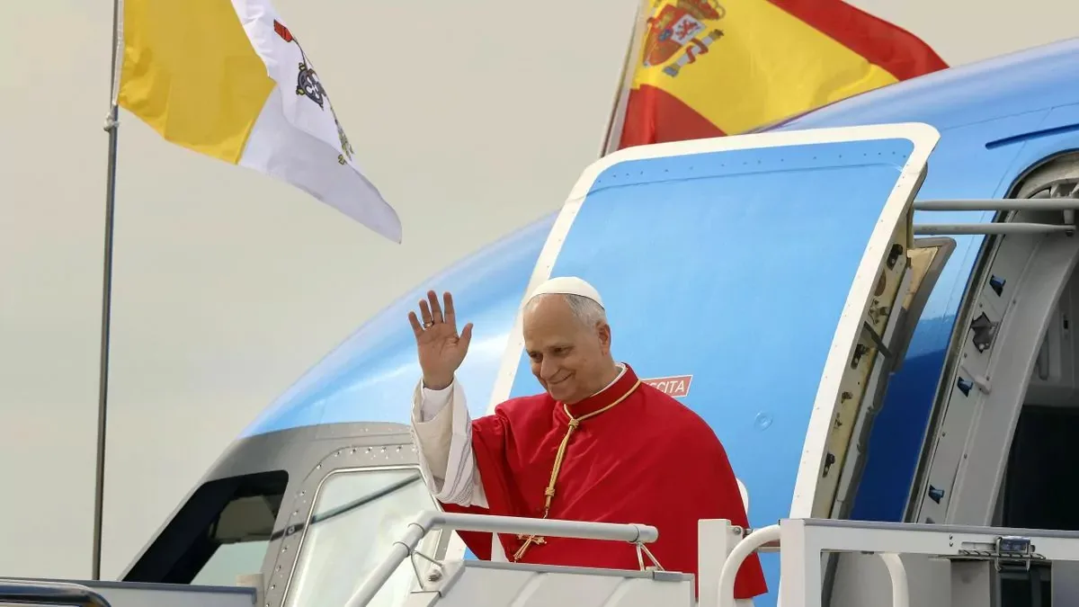 El papa león xiv inicia una histórica visita apostólica a españa