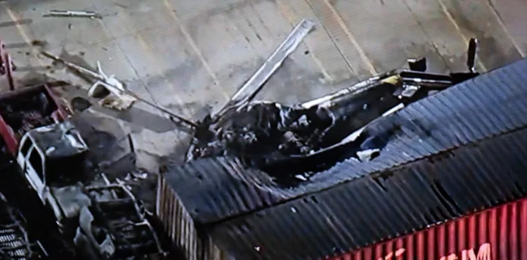 Helicóptero de nbc se estrella en los ángeles y deja tres muertos
