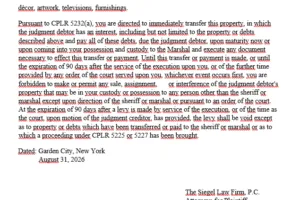 Ordenan subastar bienes de la jce en nueva york por deuda reclamada de casi us$1 millón